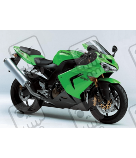 ADHESIVOS KIT KAWASAKI ZX-9R 2005 VERDE