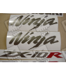 ADHESIVOS KIT KAWASAKI ZX-9R 2005 PLATA