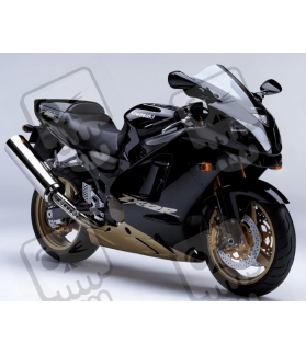 ADHESIVOS KIT KAWASAKI ZX-12R AÑO 2005 NEGRO