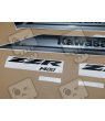 ADHESIVOS KIT KAWASAKI ZZR1400 AÑO 2010 NEGRO GRIS