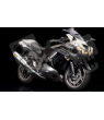 STICKERS KIT KAWASAKI ZZR1400 YEAR 2010 BLACK GREY