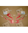 STICKERS KIT KAWASAKI 250R NINJA YEAR 2007 BLACK RED