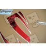 STICKERS KIT KAWASAKI 250R NINJA YEAR 2007 BLACK RED