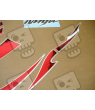 STICKERS KIT KAWASAKI 250R NINJA YEAR 2007 BLACK RED