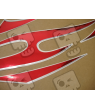 STICKERS KIT KAWASAKI 250R NINJA YEAR 2007 BLACK RED