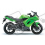 ADHESIVOS KIT KAWASAKI ER-6F AÑO 2006 VERDE (Producto compatible)