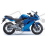 ADHESIVOS KIT KAWASAKI ER-6F AÑO 2007 AZUL (Producto compatible)