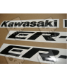 AUTOCOLLANT KIT KAWASAKI ER-6N YEAR 2007 SILVER