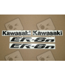 AUTOCOLLANT KIT KAWASAKI ER-6N YEAR 2008 GREEN