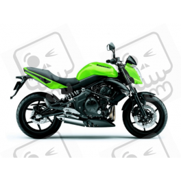 ASESIVI KIT KAWASAKI ER-6F YEAR 2009 GREEN