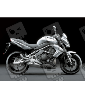 ASESIVI KIT KAWASAKI ER-6F YEAR 2009 SILVER (Prodotto compatibile)