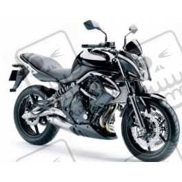 STICKERS KIT KAWASAKI ER-6N YEAR 2010 BLACK