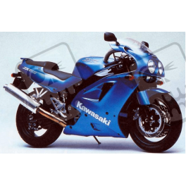 AUTOCOLLANT KIT KAWASAKI ZXR750 YEAR 1993 BLUE