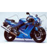 AUTOCOLLANT KIT KAWASAKI ZXR750 YEAR 1993 BLUE