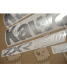 STICKERS KIT KAWASAKI ZXR750 YEAR 1993 RED