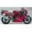 STICKERS KIT KAWASAKI ZXR750 YEAR 1993 RED (Compatible Product)