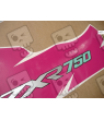 STICKERS KIT KAWASAKI ZXR750 YEAR 1995 BLACK PINK PURPLE