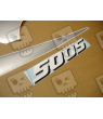 AUTOCOLLANT KIT KAWASAKI GPZ 500S YEAR 1999 RED SILVER