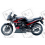 ASESIVI KIT KAWASAKI GPZ 500S YEAR 2001 BLACK RED (Prodotto compatibile)