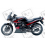STICKERS KAWASAKI GPZ 500S YEAR 2001 BLACK RED (Compatible Product)