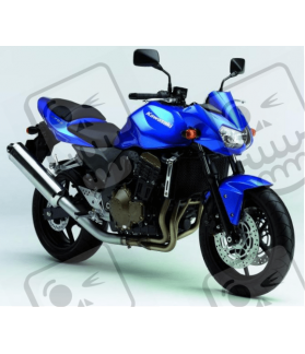 STICKERS KAWASAKI Z750 YEAR 2004 BLUE (Compatible Product)