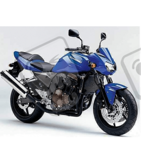 STICKERS KAWASAKI Z750 YEAR 2005 BLUE (Compatible Product)