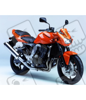 STICKERS KAWASAKI Z750 YEAR 2006 RED (Compatible Product)
