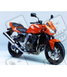 AUFKLEBER KIT KAWASAKI Z750 YEAR 2006 RED