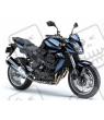 ASESIVI KIT KAWASAKI Z750 YEAR 2008 DARK BLUE