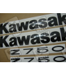 STICKERS KIT KAWASAKI Z750 YEAR 2009 GREEN