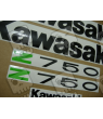 STICKERS KIT KAWASAKI Z750 YEAR 2010 WHITE