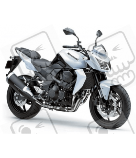 ADHESIVOS KIT KAWASAKI Z750 AÑO 2010 BLANCO