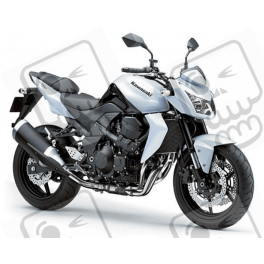 ADHESIVOS KIT KAWASAKI Z750 AÑO 2010 BLANCO