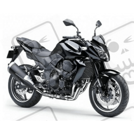 STICKERS KIT KAWASAKI Z750 YEAR 2011 BLACK