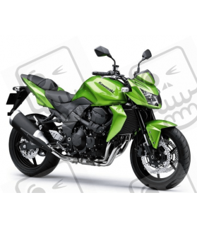 AUFKLEBER KIT KAWASAKI Z750 YEAR 2011 GREEN