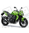 ASESIVI KIT KAWASAKI Z750 YEAR 2011 GREEN