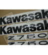 STICKERS KIT KAWASAKI Z750 YEAR 2011 WHITE
