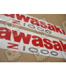 AUTOCOLLANT KAWASAKI Z1000 YEAR 2003 BLACK