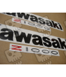 AUTOCOLLANT KAWASAKI Z1000 YEAR 2003 GREEN