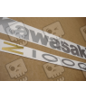 STICKERS KAWASAKI Z-1000 YEAR 2005 BLUE