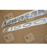 STICKERS KAWASAKI Z-1000 YEAR 2005 BLUE