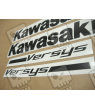 STICKERS KAWASAKI VERSYS 650 YEAR 2017 SILVER