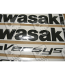 AUFKLEBER KAWASAKI VERSYS 650 YEAR 2017 SILVER