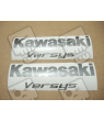 STICKERS KAWASAKI VERSYS 650 YEAR 2018 BLUE