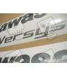 STICKERS KAWASAKI VERSYS 650 YEAR 2008 BLUE