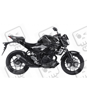 AUKFLEBER KIT YAMAHA MT-03 YEAR 2016 VERSION BLACK (Kompatibles Produkt)