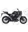 AUKFLEBER KIT YAMAHA MT-03 YEAR 2016 VERSION BLACK