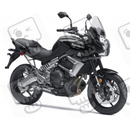 STICKERS KAWASAKI VERSYS 650 YEAR 2010 BLACK