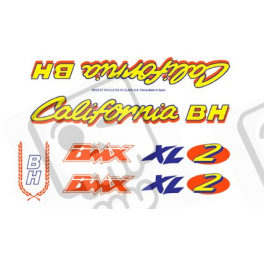 AUTOCOLLANT BH CLASSIC CALIFORNIA BMX