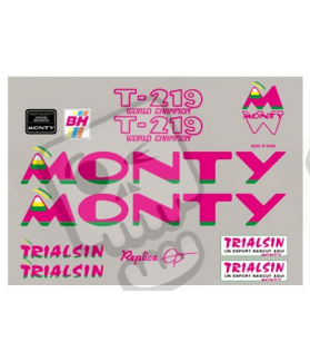 STICKERS BH CLASSIC MONTY T219 (Compatible Product)